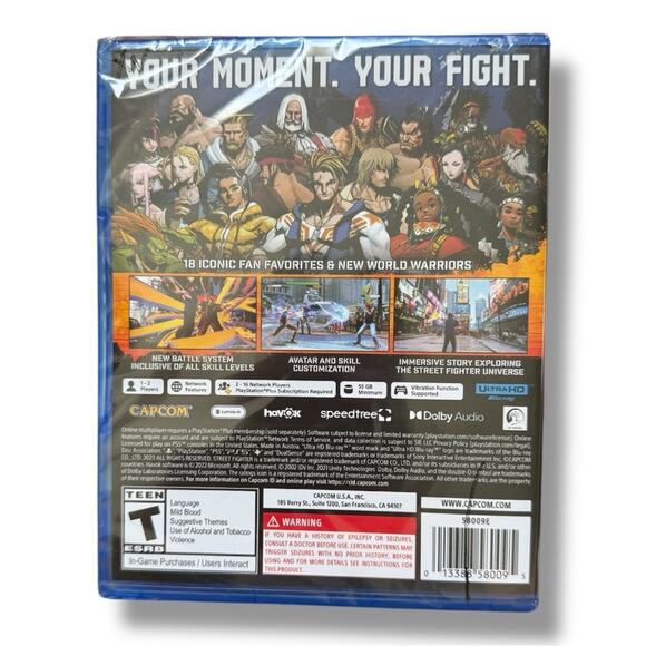Sony PS5 Street Fighter 6 NEW and Sealed - Picture 2 of 3